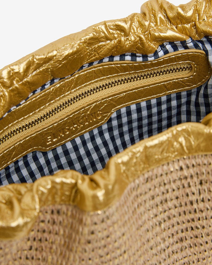 Monty Bag - Gold Weave - Stanleyandstone
