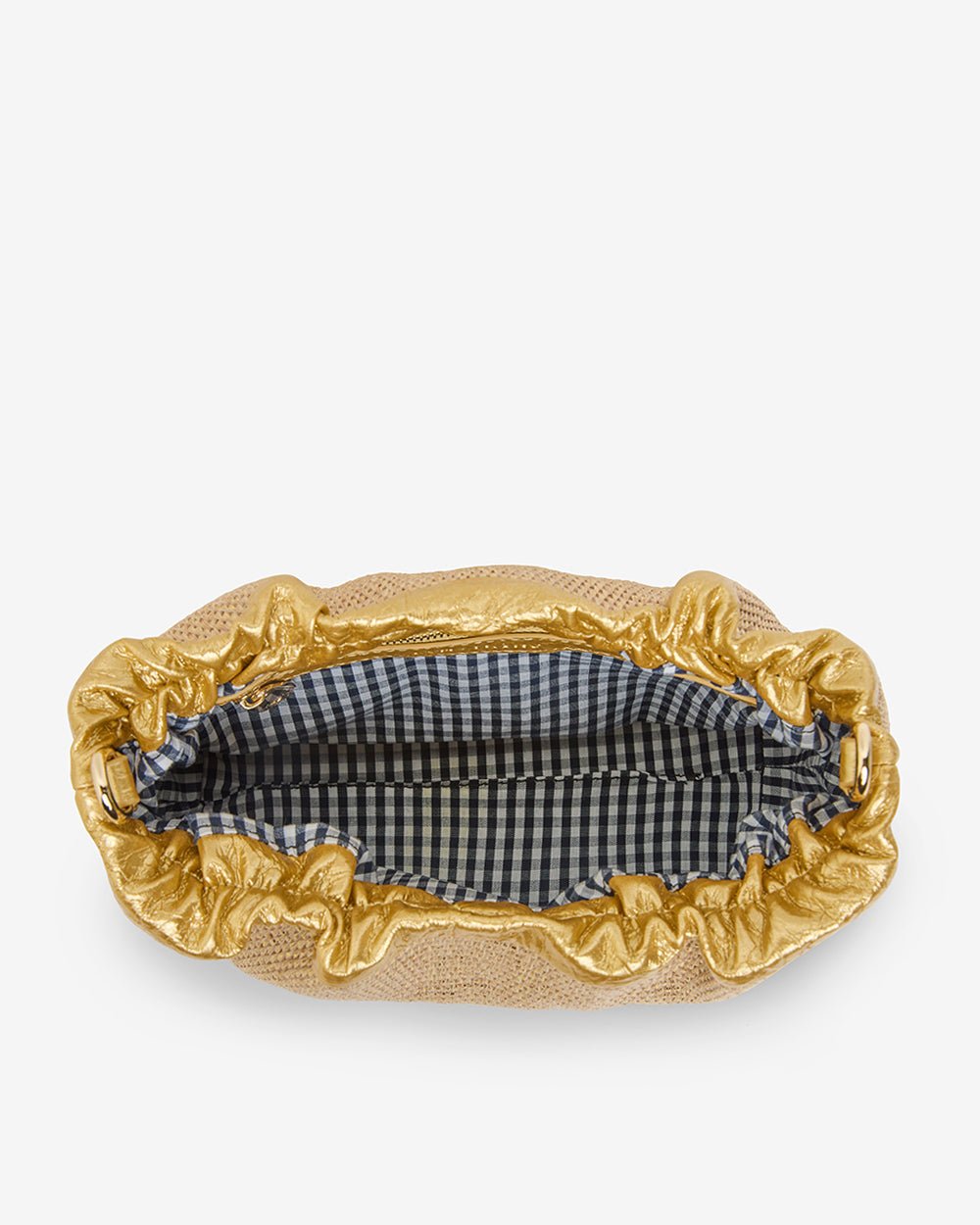 Monty Bag - Gold Weave - Stanleyandstone