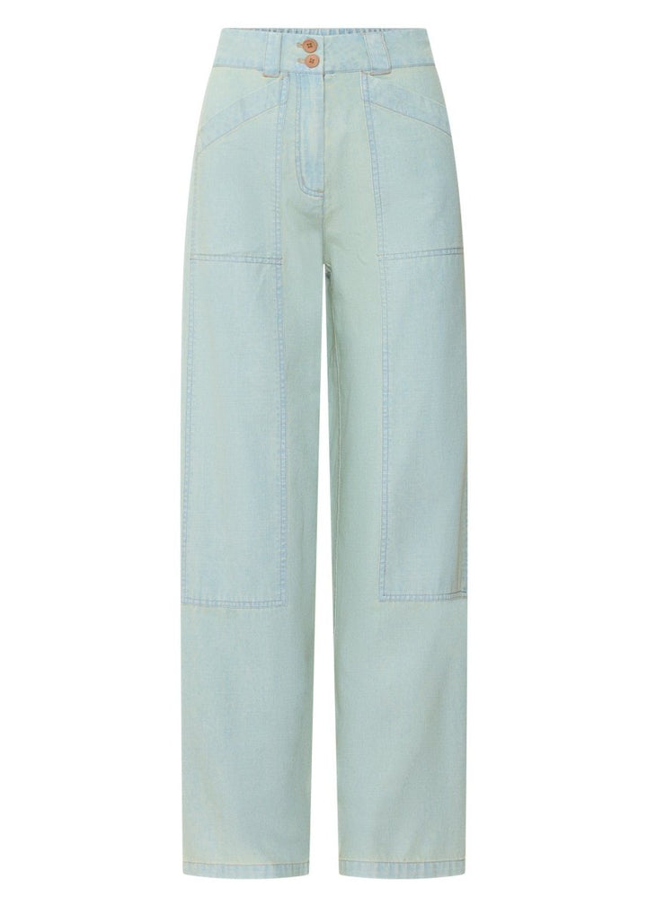 Muhle Barrel Denim Pant - Cypress pant POL