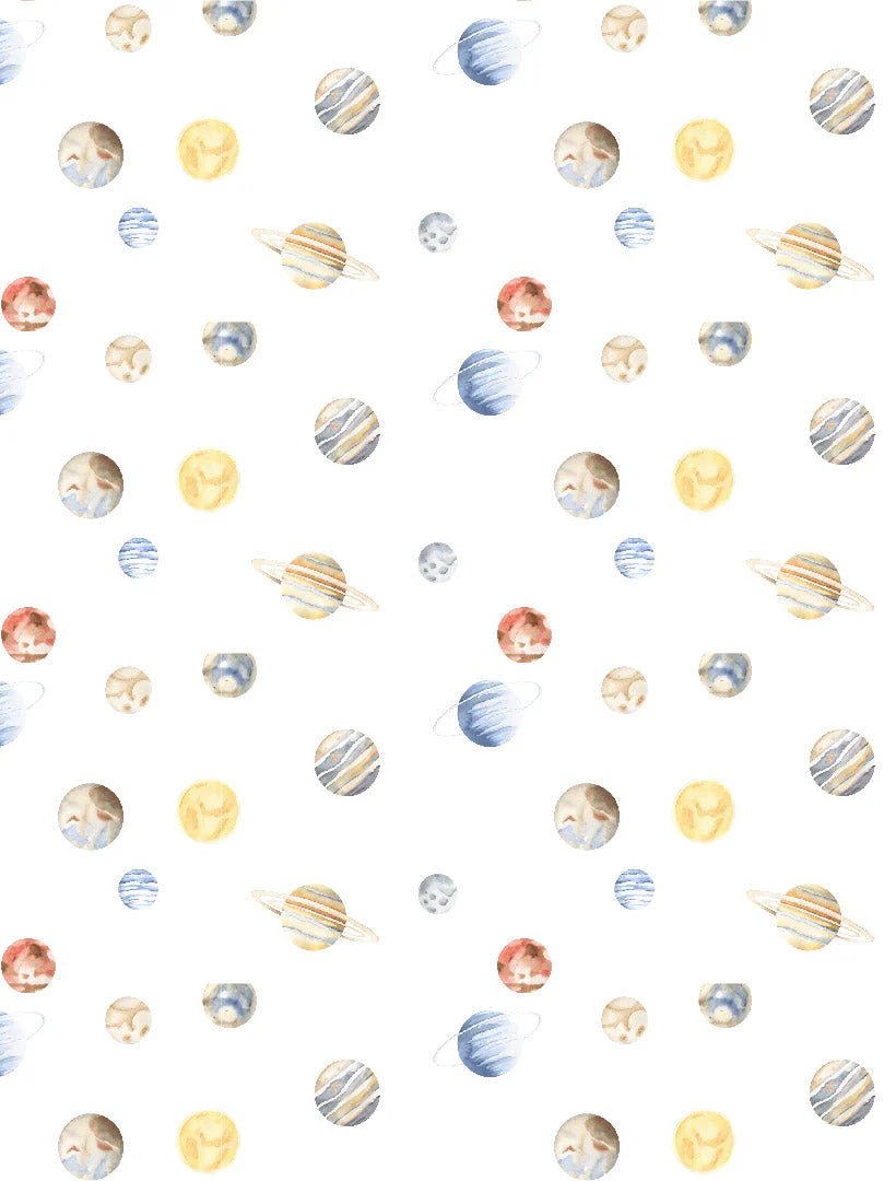Muslin Baby Swaddle -PLANETS baby zjoosh