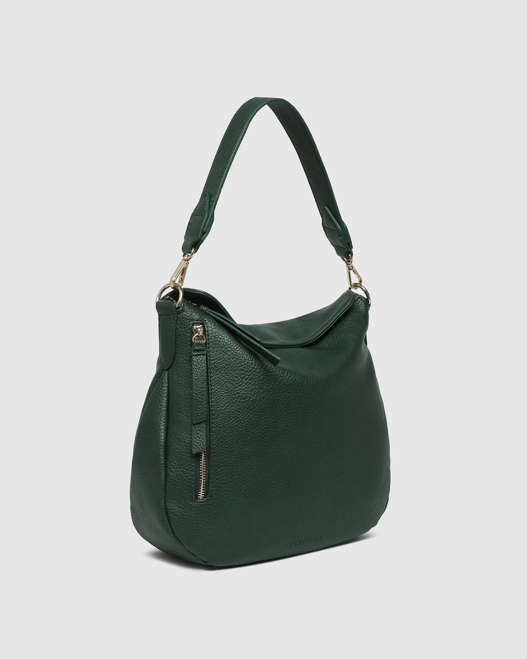 Nadia Shoulder Bag - Forest Green Handbag Louenhide