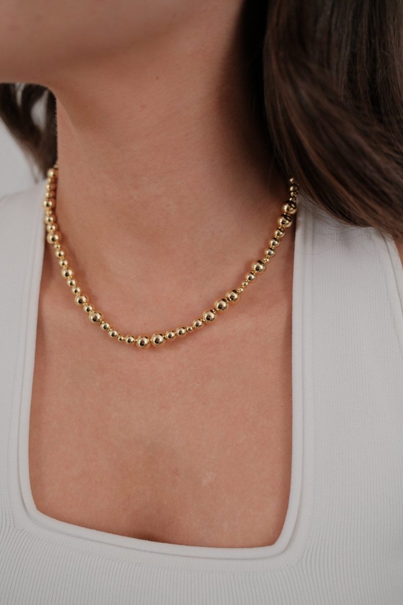 Naomi Necklace - Gold Necklace Zafino Jewellery