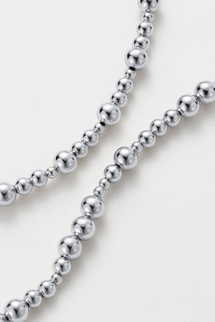 Naomi Necklace - Silver Necklace Zafino Jewellery