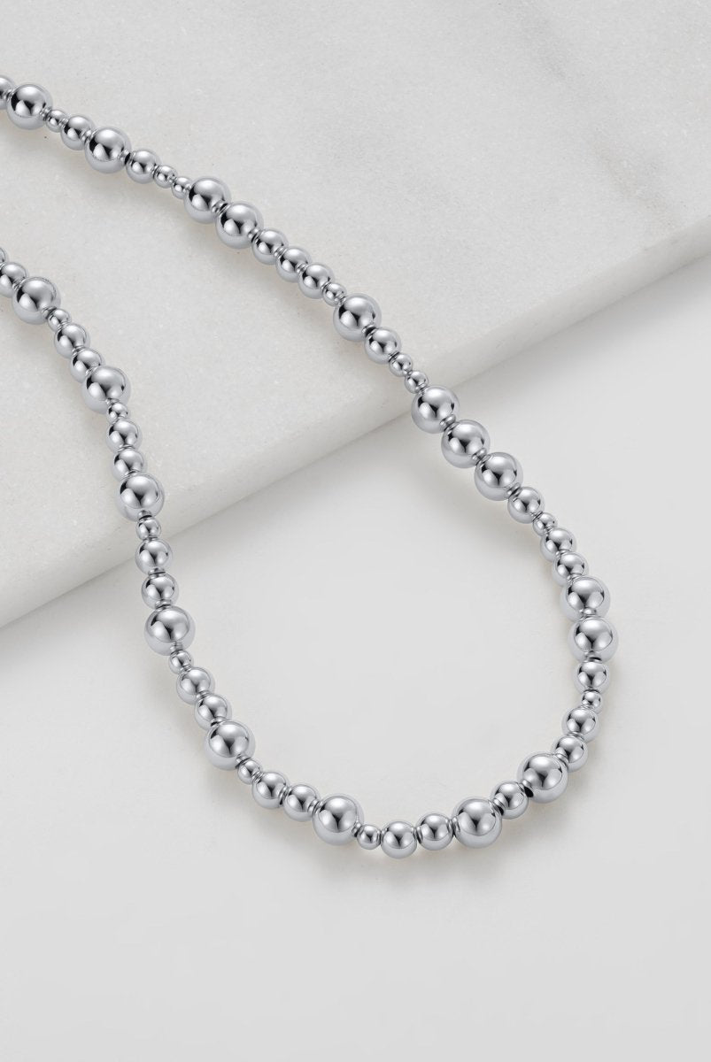 Naomi Necklace - Silver Necklace Zafino Jewellery
