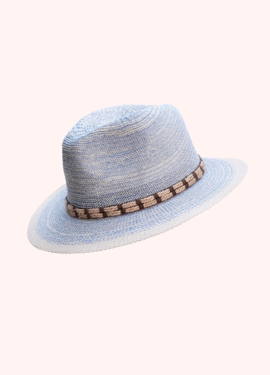 Natalie Hat - Denim with Rope Band - Stanleyandstone