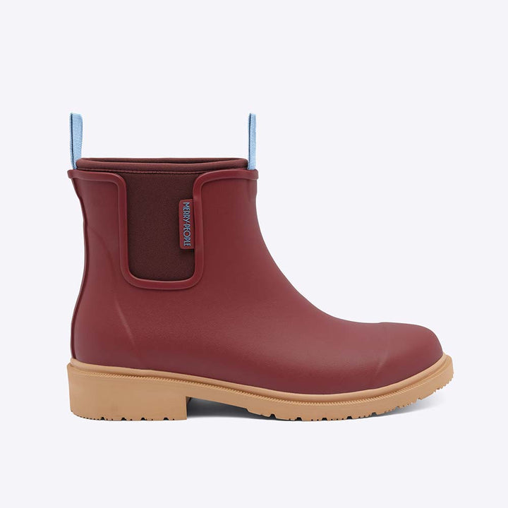 *NEW * Bobbi Ankle Boot // Brick Red Merry People