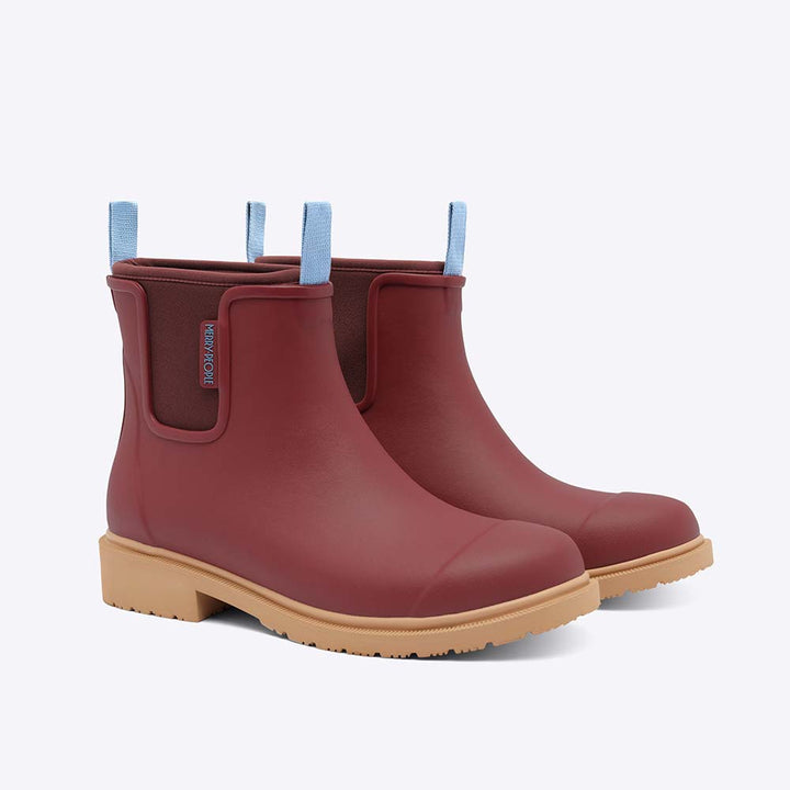 *NEW * Bobbi Ankle Boot // Brick Red Merry People