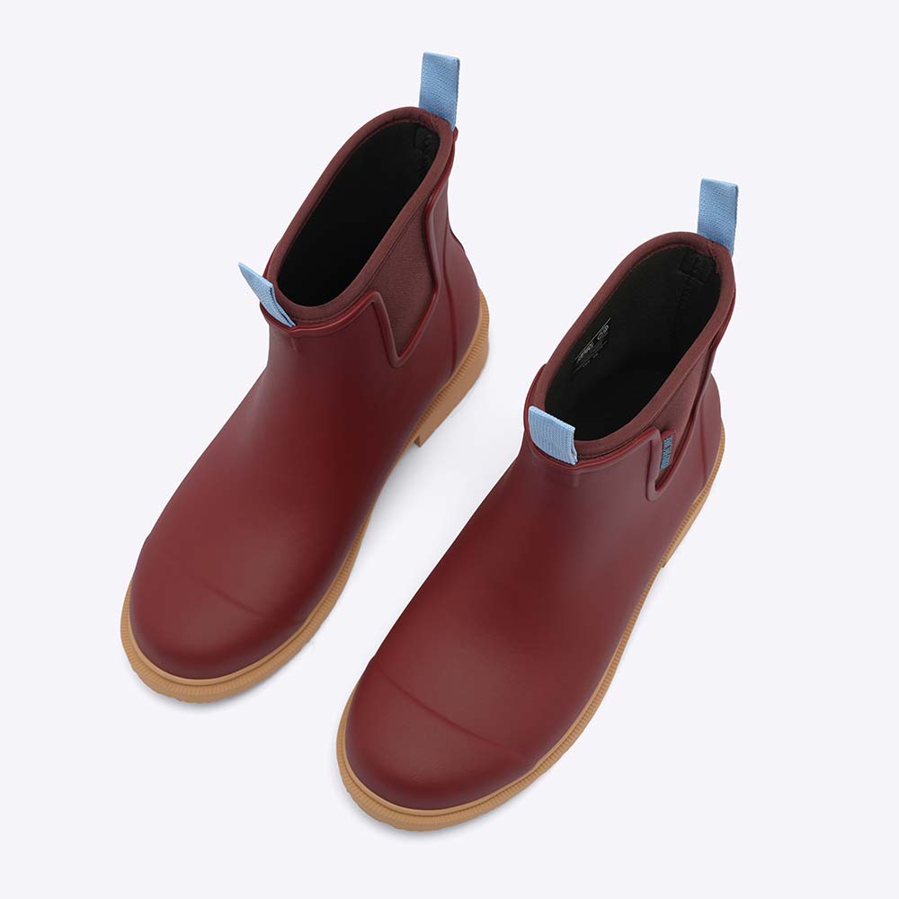 *NEW * Bobbi Ankle Boot // Brick Red Merry People