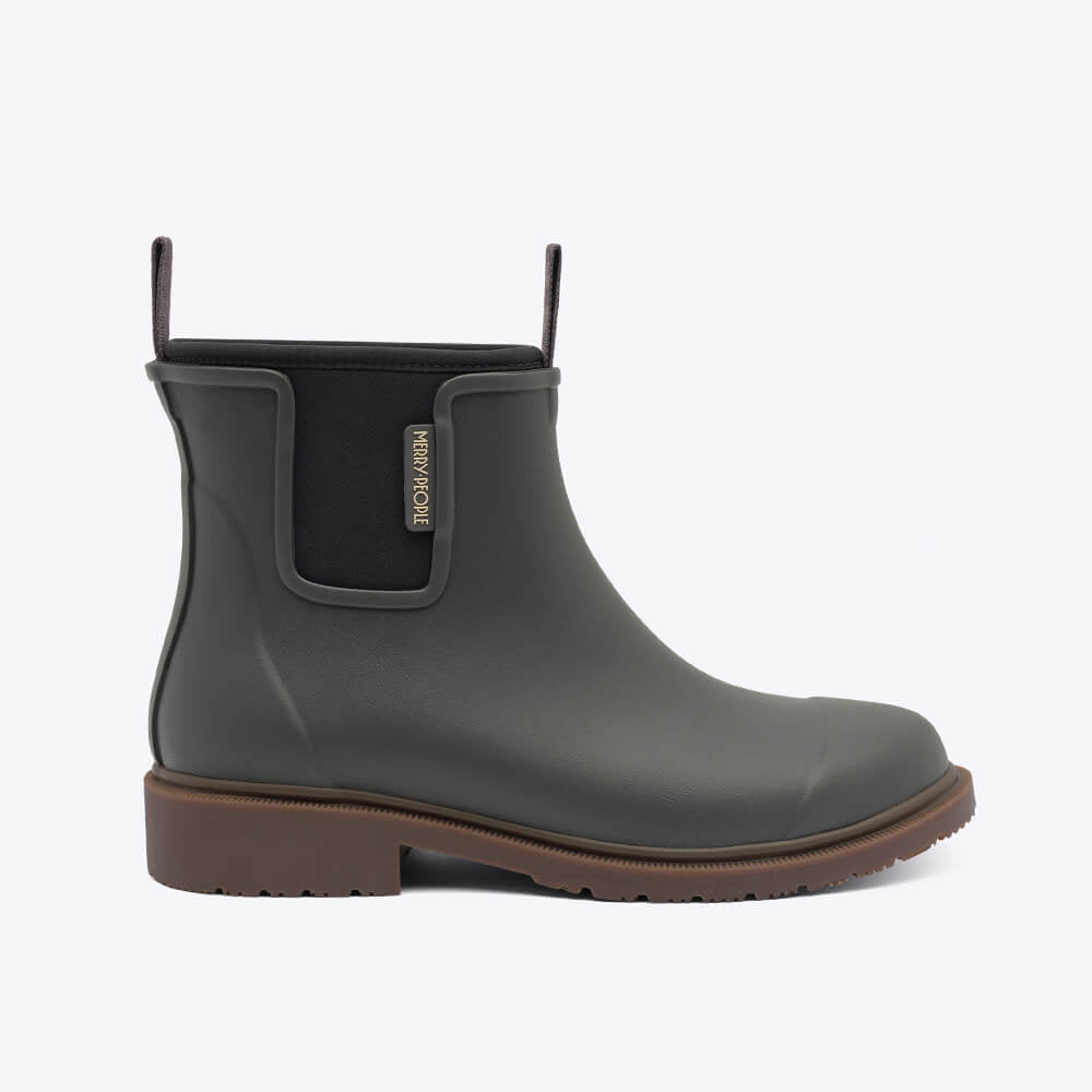 NEW * Bobbi Ankle Boot // Charcoal Gumboot Merry People