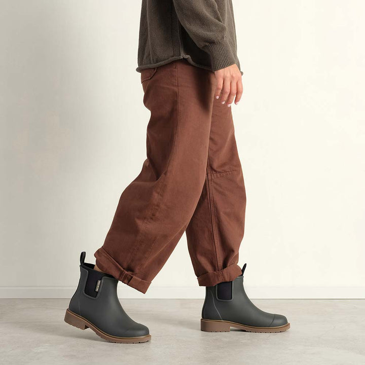 NEW * Bobbi Ankle Boot // Charcoal Gumboot Merry People