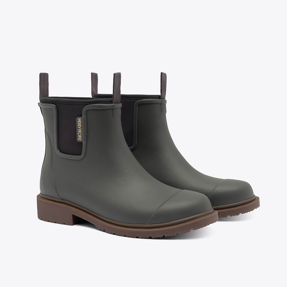 NEW * Bobbi Ankle Boot // Charcoal Gumboot Merry People