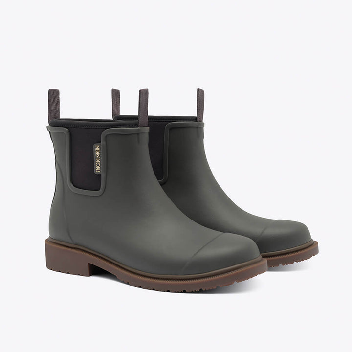 NEW * Bobbi Ankle Boot // Charcoal Gumboot Merry People