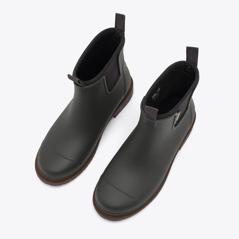 NEW * Bobbi Ankle Boot // Charcoal Gumboot Merry People
