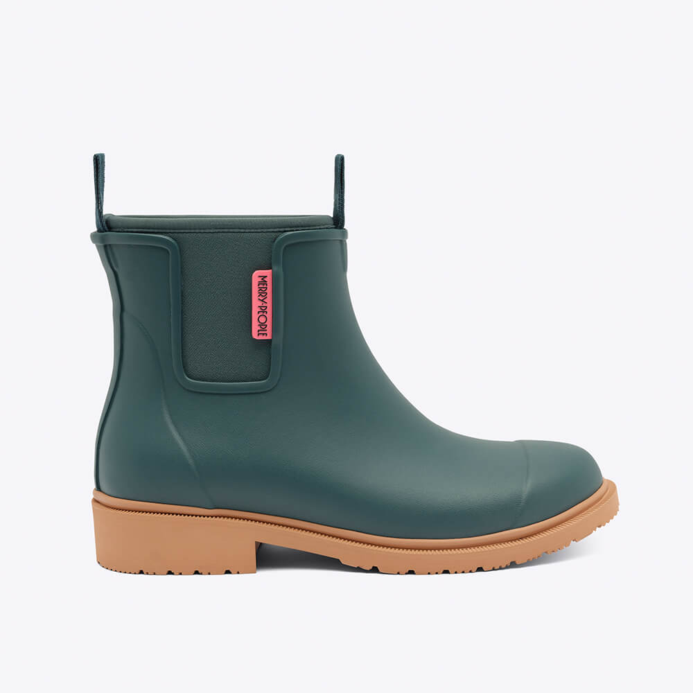 *NEW* Bobbi Ankle Boot // Teal Gumboot Merry People