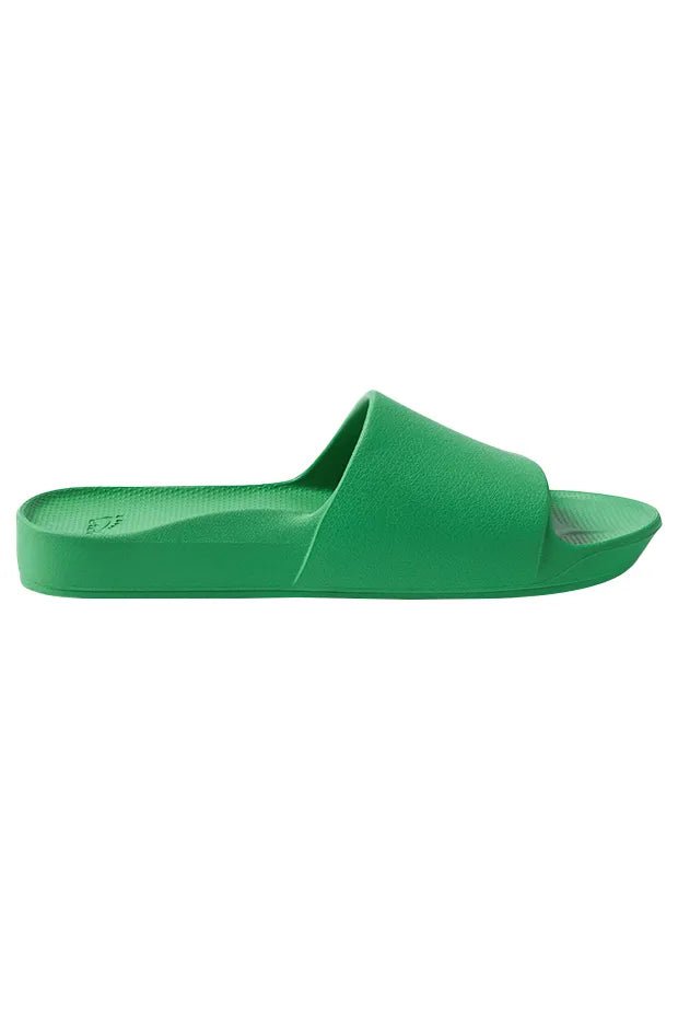 NEW Limited Edition Archies Support Slides - Kelly Green Shoes Archies