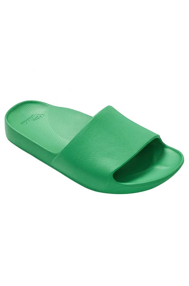 NEW Limited Edition Archies Support Slides - Kelly Green Shoes Archies