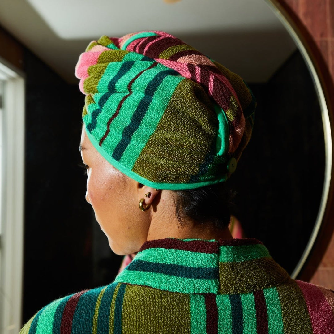 Nicolette Hair Wrap - Juniper Sage &amp; Clare