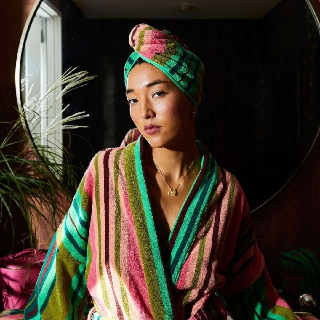 Nicolette Hair Wrap - Juniper Sage &amp; Clare