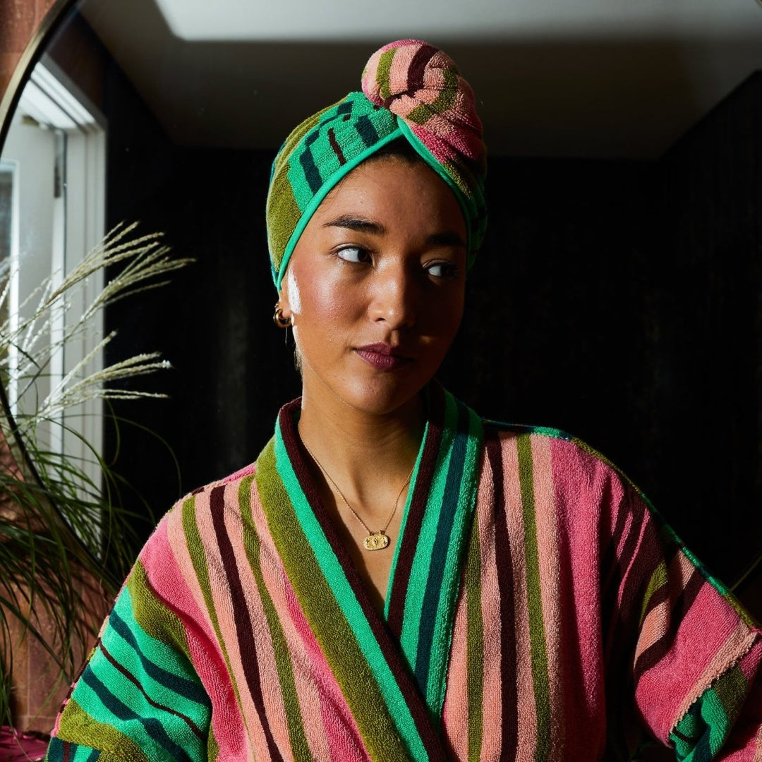 Nicolette Hair Wrap - Juniper Sage &amp; Clare