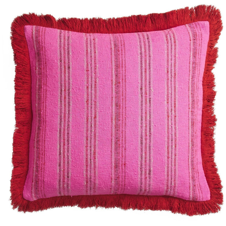 Nicolette Woven Cushion - Pansy Sage &amp; Clare