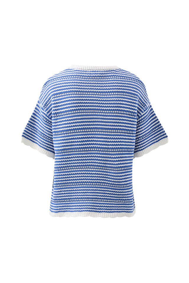 Nina Boxy Knit Tee - Stanleyandstone