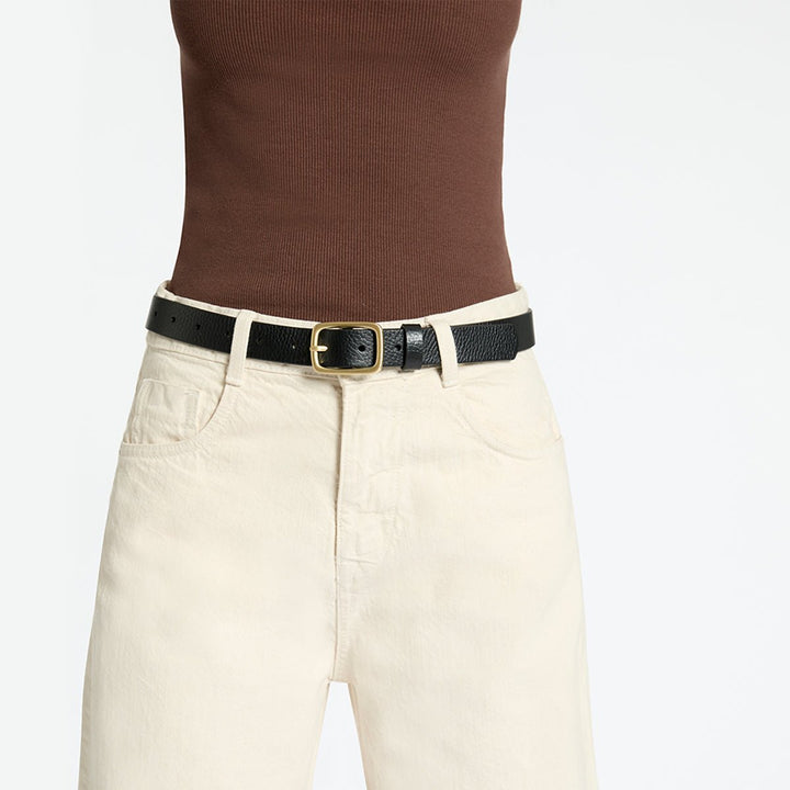 Nobody's Fault Belt - Black/Gold Status Anxiety