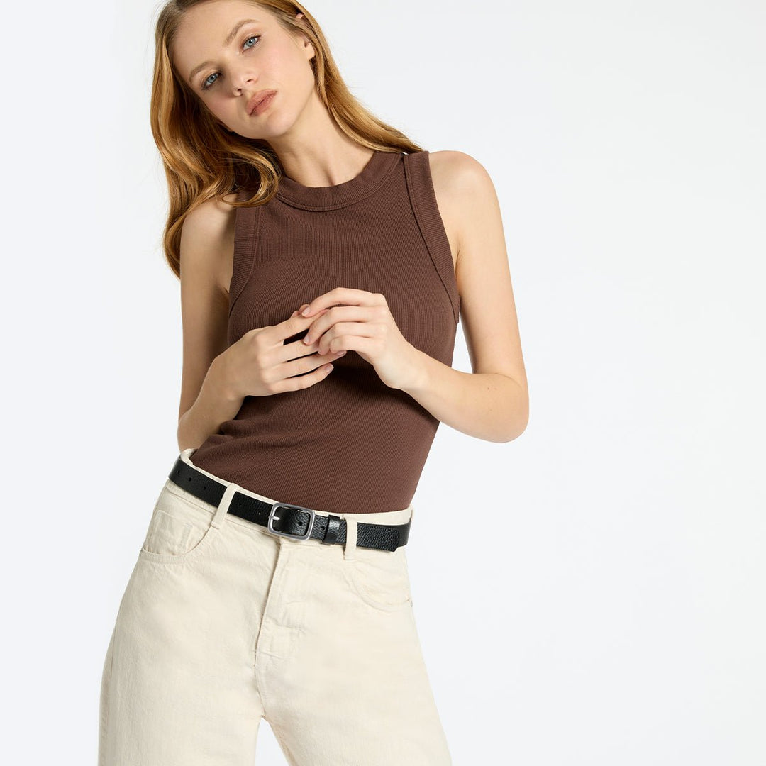 Nobody's Fault Belt - Black/Silver Status Anxiety