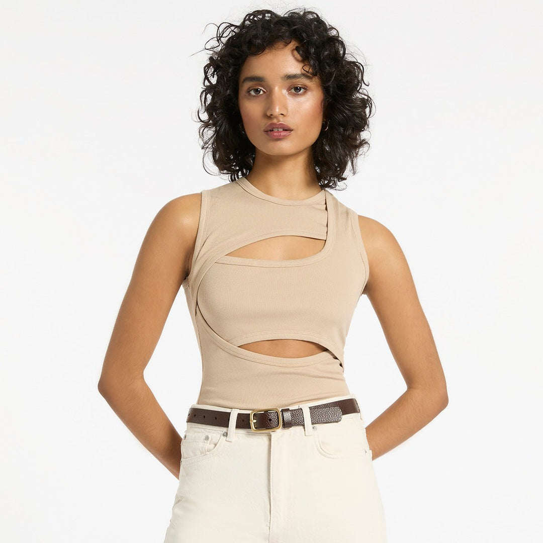 Nobody's Fault Belt - Choc/Gold - Stanleyandstone