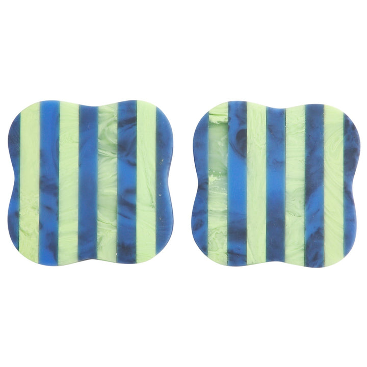 Noellyn Resin Coasters - Set of 2 - Azure coaster Sage &amp; Clare