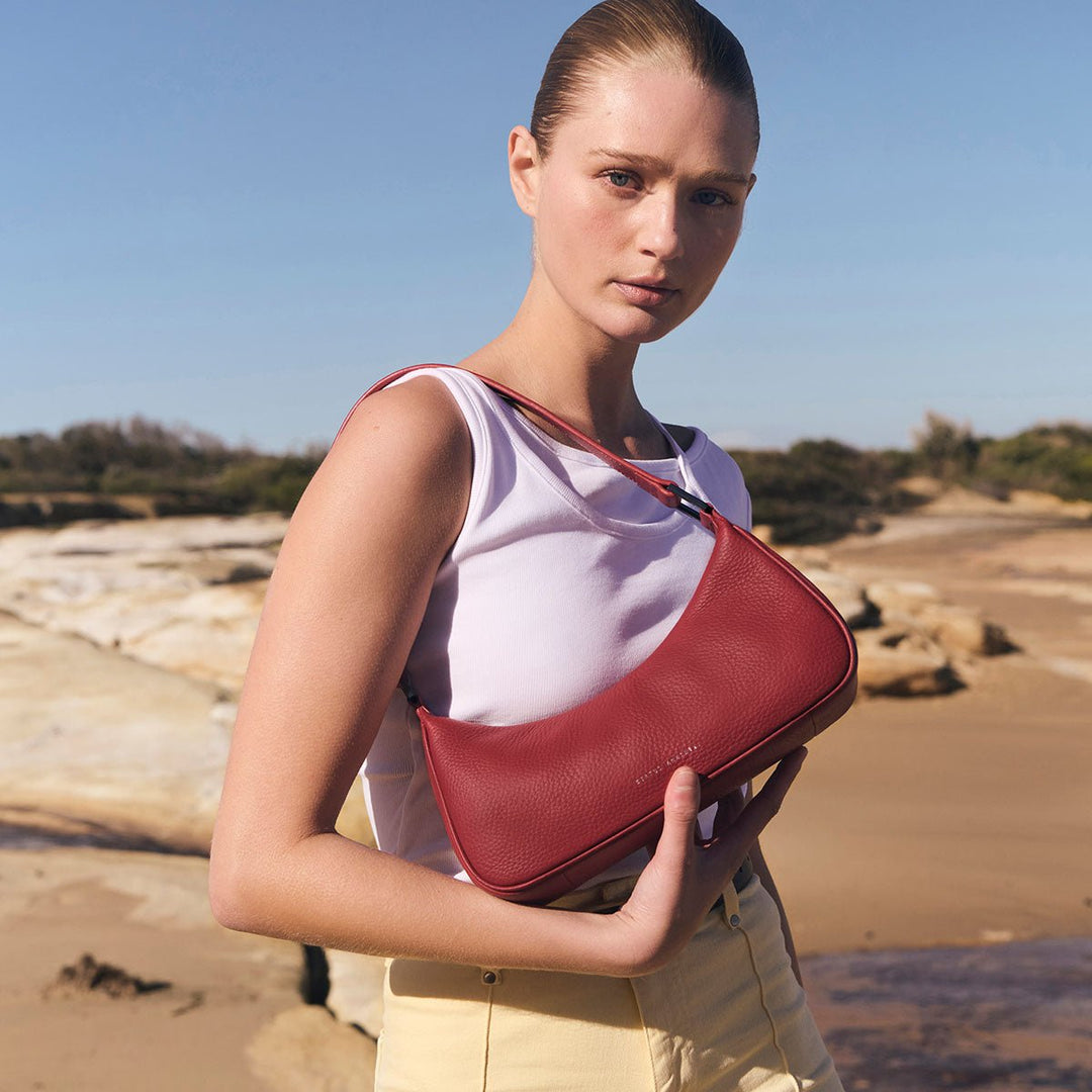 Not That Simple Bag - Rouge Status Anxiety