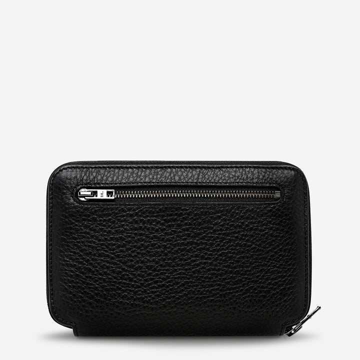 Nowhere To Be Found Passport Wallet - Black Status Anxiety