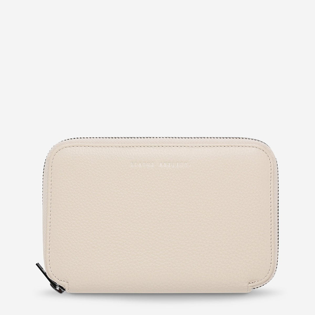 Nowhere To Be Found Passport Wallet - Oat Status Anxiety