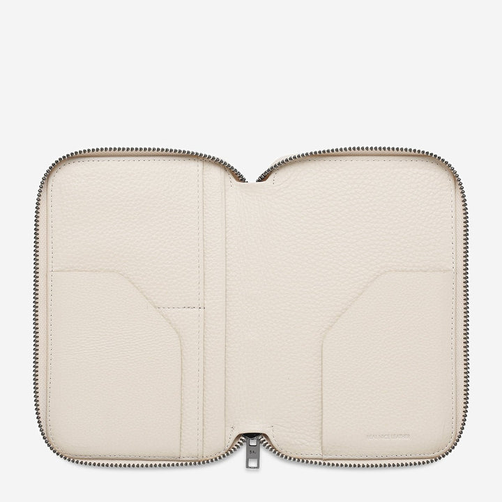Nowhere To Be Found Passport Wallet - Oat Status Anxiety