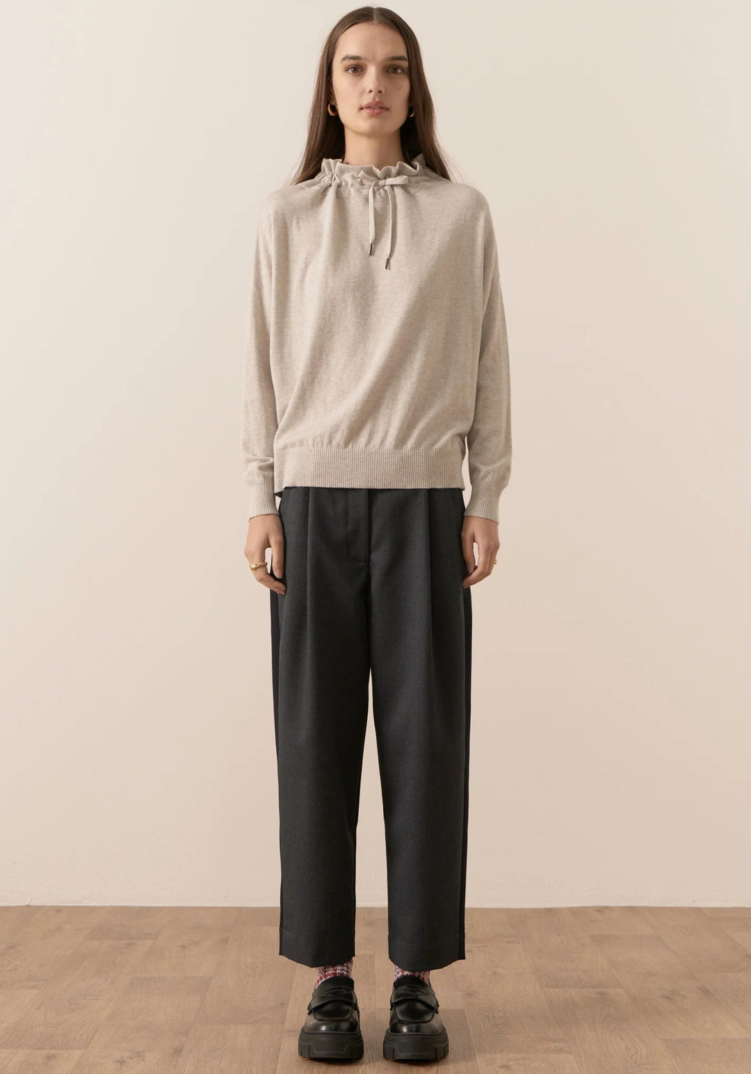Nucleus Drawcord Knit - Cloud knits POL