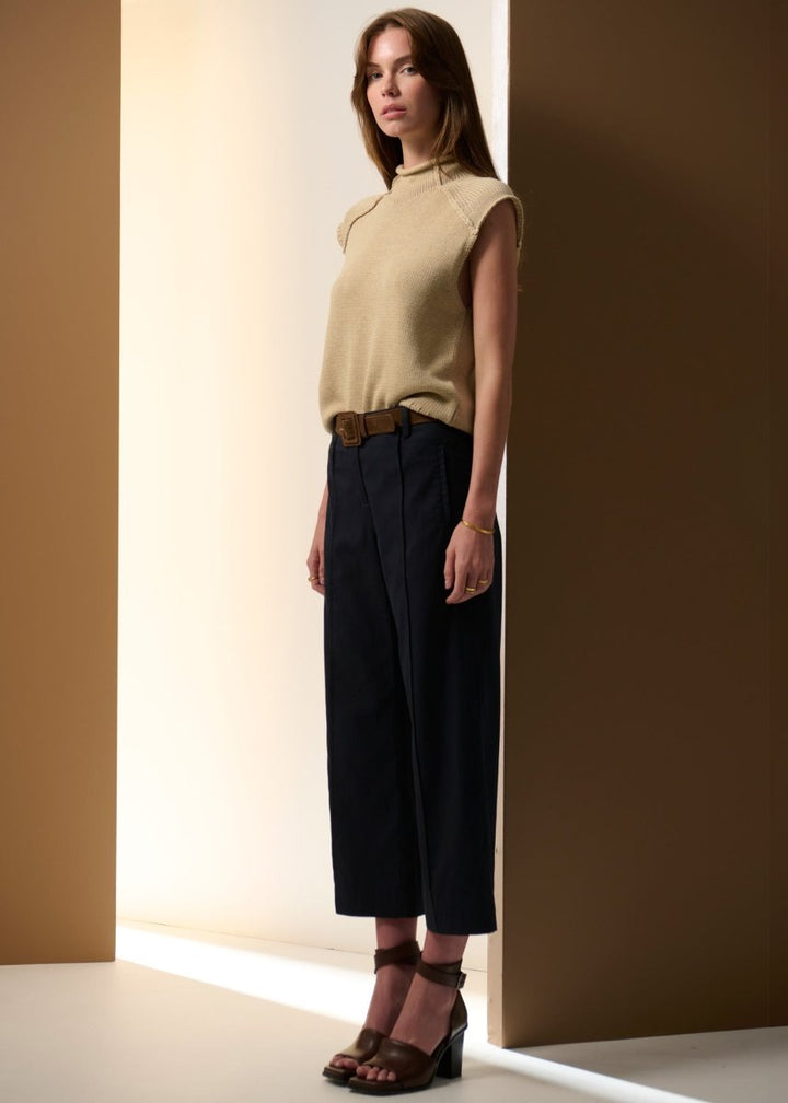 Odette Belted Pant - INK Pants POL