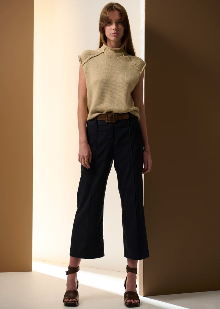 Odette Belted Pant - INK Pants POL