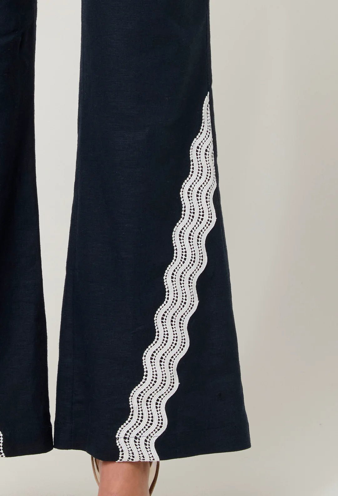 ONCE WAS Fandro Contrast Lace - Night Sky OW31911NSK Pant Once Was