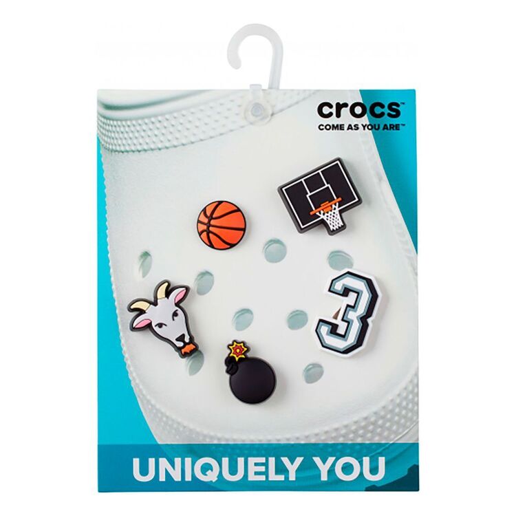 Original Crocs Jibbits - Basketball Star 5 pack Croc Accessories