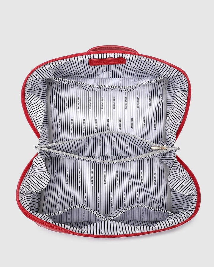 Orion Cosmetic Cosmetic Case - Red Handbag Louenhide