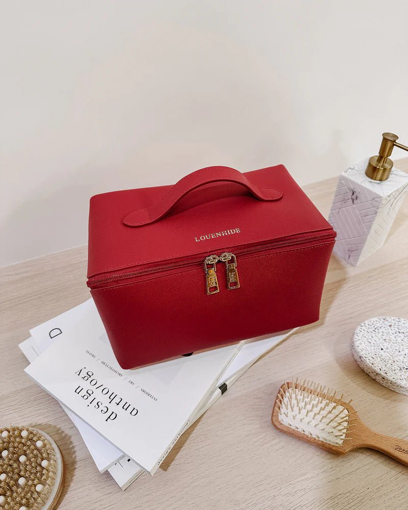 Orion Cosmetic Cosmetic Case - Red Handbag Louenhide