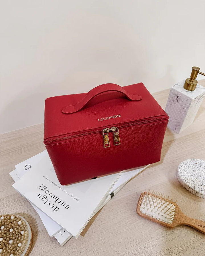 Orion Cosmetic Cosmetic Case - Red Handbag Louenhide
