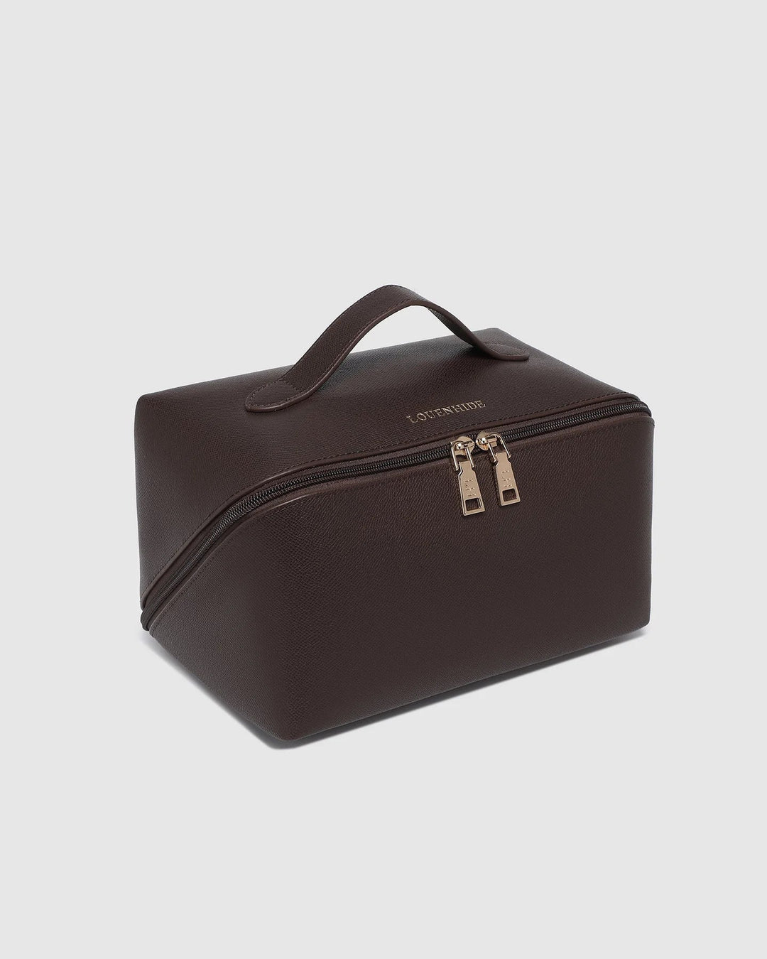 Orion Cosmetic Cosmetic Case - CHOCOLATE Cosmetic & Toiletry Bags Louenhide