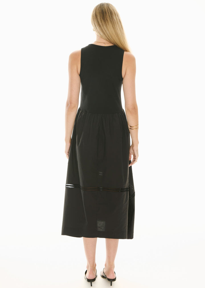 Orlo Lace Tank Dress - Black - Stanleyandstone