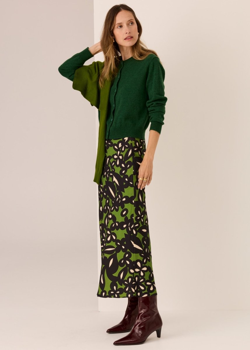 Orson Cardigan - Green cardigan POL
