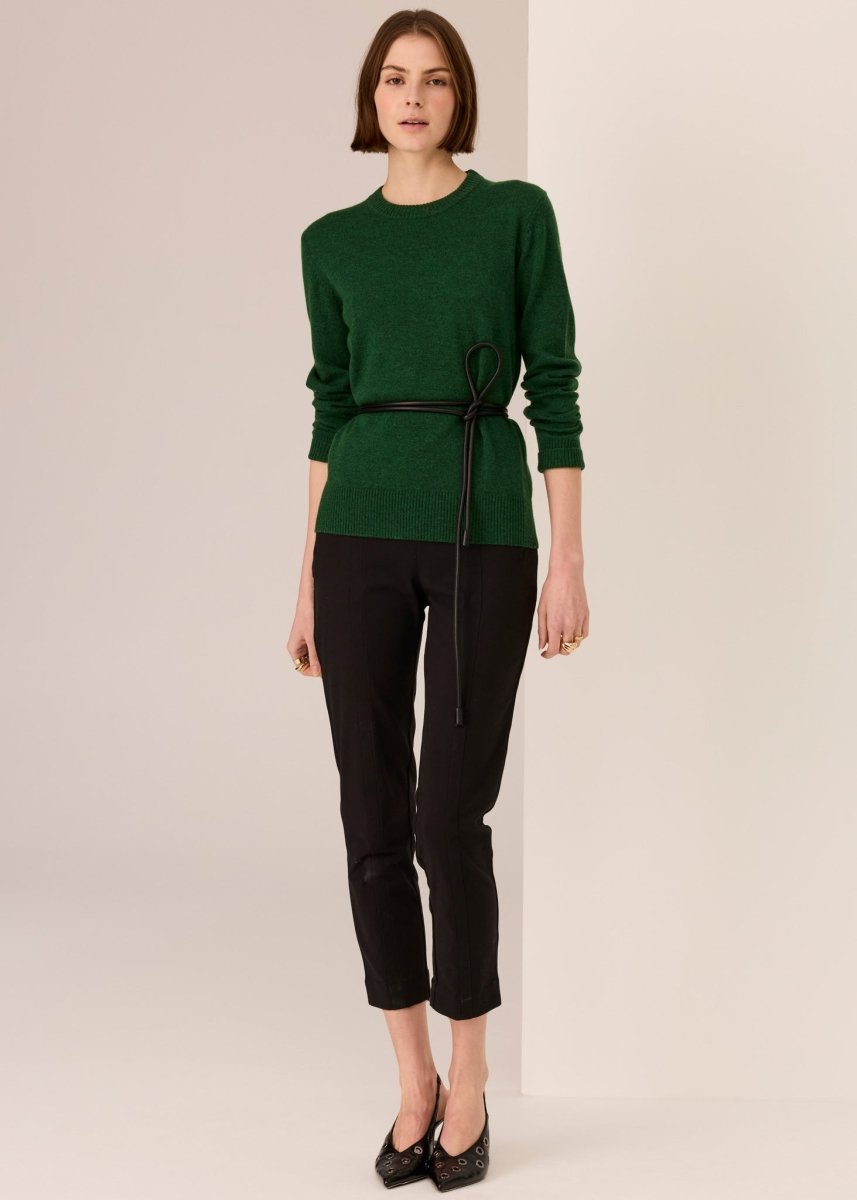 Orson Crew Knit - Green knit POL