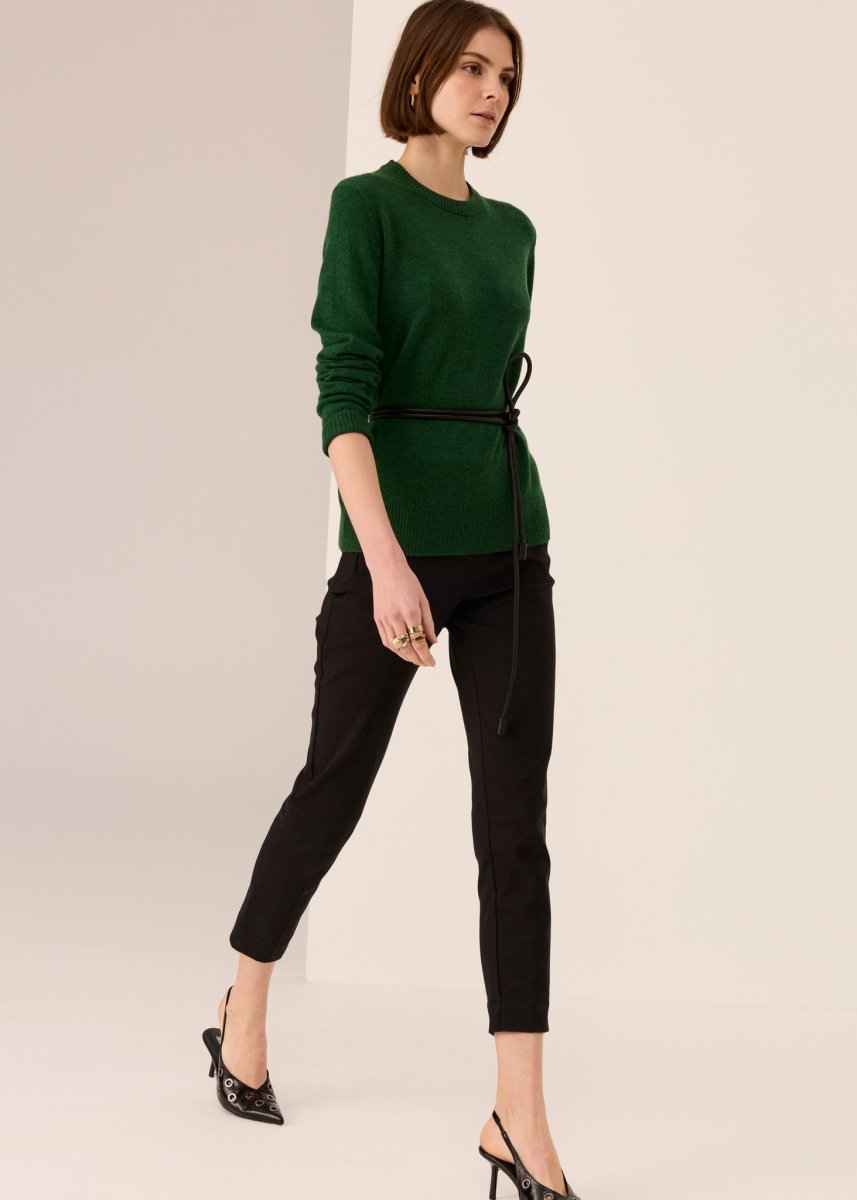 Orson Crew Knit - Green knit POL