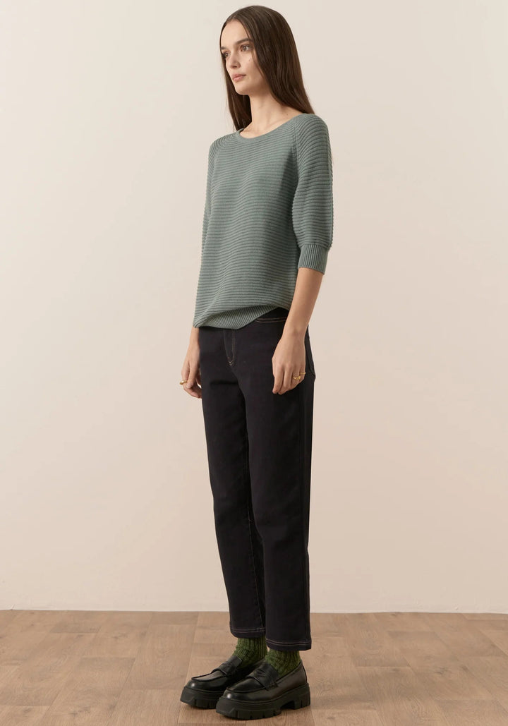 Orwell Knit Ribbed Tee knits POL