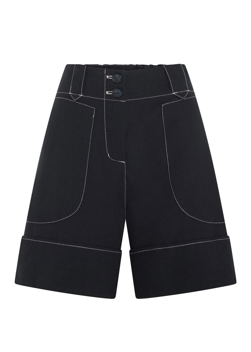 Oskar Short - Black Shorts POL