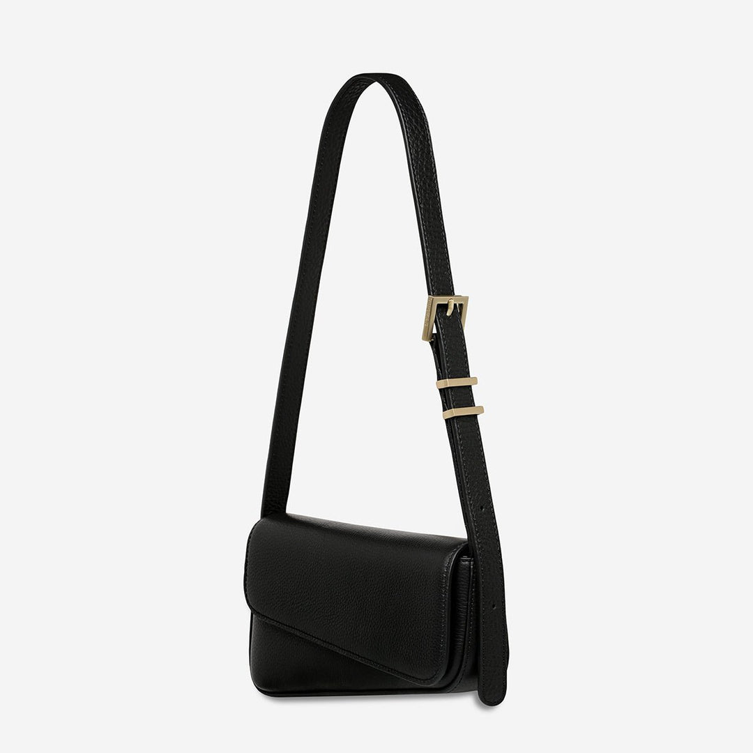 Overnight Obsession Bag - Black/Brushed Gold Status Anxiety