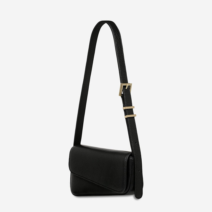 Overnight Obsession Bag - Black/Brushed Gold Status Anxiety